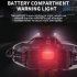 LED Rechargeable Headlamp  Headlight 1200 Lumens Super Bright With 4 Modes  IPX4 Waterproof 90   Adjustable Headband Head Lamp For Outdoor Camping Running Cyclin