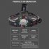 LED Rechargeable Headlamp  Headlight 1200 Lumens Super Bright With 4 Modes  IPX4 Waterproof 90   Adjustable Headband Head Lamp For Outdoor Camping Running Cyclin