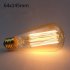 LED Retro Style Decorative Edison Tungsten Lamp Bulb for Home Hotel ST58 straight wire  tip 