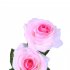 LED Romantic 2 Simulate Rose Shape Decor with String Light for Valentine Decoration Pink white