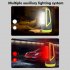 LED Searchlights Handheld Lantern USB Charging Rechargeable 1200MA Battery 15W High Power Spotlights High Brightness Flashlight Portable Outdoors Work Light Lig