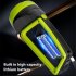 LED Searchlights Handheld Lantern USB Charging Rechargeable 1200MA Battery 15W High Power Spotlights High Brightness Flashlight Portable Outdoors Work Light Lig