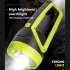 LED Searchlights Handheld Lantern USB Charging Rechargeable 1200MA Battery 15W High Power Spotlights High Brightness Flashlight Portable Outdoors Work Light Lig