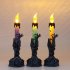 LED Simulate Candle Light for Halloween Decoration Scene Layout Props Purple
