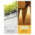 LED Solar Deck Lights Outdoor Waterproof Solar Powered Step Lights For Stairs Step Fence Yard Patio Pathway warm light