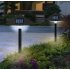LED Solar Lawn Lamp Outdoor Waterproof Mushroom Light Control for Garden Landscape Decor White light