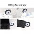 LED Sports Headband With Light  USB Rechargeable LED Headlamp Sweat absorbing Knitted Headband For Outdoor Running Camping Fishing Hiking  Gifts For Men Women g