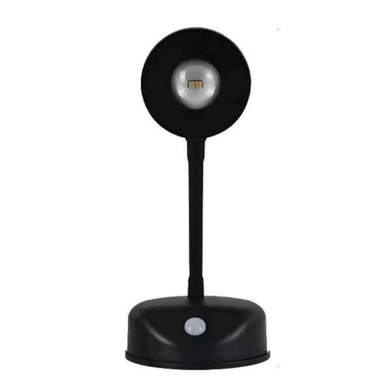 LED Spotlight Night Light With Remote Control 3-in-1 Luminous Color 1200mah Battery Capacity 3000k/6000k/3000k+6000k Color Temperature LED Light [Remote control model] Black