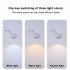 LED Spotlight Night Light With Remote Control 3 in 1 Luminous Color 1200mah Battery Capacity 3000k 6000k 3000k 6000k Color Temperature LED Light  Remote control