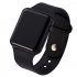 LED Square Casual Digital Watch with Rubber Band Sports Wrist Watches for Man Woman  colors optional  10 