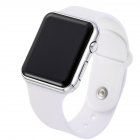 LED Square Casual Digital <span style='color:#F7840C'>Watch</span> with Rubber Band Sports Wrist <span style='color:#F7840C'>Watches</span> for Man Woman (colors optional) 10#