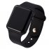 LED Square Casual Digital Watch with Rubber Band Sports Wrist Watches for Man Woman  colors optional  6 