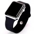 LED Square Casual Digital Watch with Rubber Band Sports Wrist Watches for Man Woman  colors optional  4 