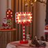 LED Stop Sign Christmas Garden Light Energy Saving Battery Powered Decorative Light For Yard Patio Garden Pathway Porch Decor House STOP