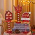LED Stop Sign Christmas Garden Light Energy Saving Battery Powered Decorative Light For Yard Patio Garden Pathway Porch Decor House STOP