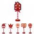 LED Stop Sign Christmas Garden Light Energy Saving Battery Powered Decorative Light For Yard Patio Garden Pathway Porch Decor House STOP