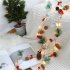 LED String Light Pine Cone Copper Wire Fairy Lamp for Christmas Home Wedding Party