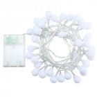 LED String Lights Waterproof Decorative Starry Lights for Parties  Battery Powered 5M 50 Lamp bulbs