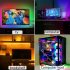 LED Strip Lights 5050 RGB Tape Flexible Color Changing Light Strip Kit With 24 Keys Remote Controller RGB LED Tape For Bedroom Boat Car TV Backlighting Holidays
