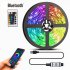 LED Strip Lights 5050 RGB Tape Flexible Color Changing Light Strip Kit With 24 Keys Remote Controller RGB LED Tape For Bedroom Boat Car TV Backlighting Holidays
