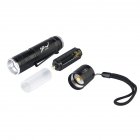 LED T6 Strong Light Torch Professional Waterproof Diving Flashlight for Outdoor Activities black