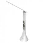 LED Table Lamp Foldable USB Powered 3 Dimming Desk Lamp Eye Protection Reading Light White  upgraded version with screen  78   78   248