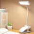 LED Table Lamp With Clip 3 Color Temperatures Dimmable Eye Protection Adjustable Touch Sensor Desk Lights Study Lamp  35 x 15 5cm  White