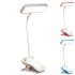 LED Table Lamp With Clip 3 Color Temperatures Dimmable Eye Protection Adjustable Touch Sensor Desk Lights Study Lamp  35 x 15 5cm  White