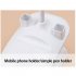 LED Table Lamp With Clip 3 Color Temperatures Dimmable Eye Protection Adjustable Touch Sensor Desk Lights Study Lamp  35 x 15 5cm  White