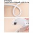 LED Table Lamp With Clip 3 Color Temperatures Dimmable Eye Protection Adjustable Touch Sensor Desk Lights Study Lamp  35 x 15 5cm  White
