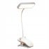 LED Table Lamp With Clip 3 Color Temperatures Dimmable Eye Protection Adjustable Touch Sensor Desk Lights Study Lamp  35 x 15 5cm  White