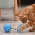 LED Teaser Ball with Replacement Head Electric Cat Toys for Pet blue