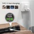 LED Torch  Digital Display USB Rechargeable Flashlight  250000 Lumens Brightest Torch With COB Side Light Mode  5 Lighting Modes Telescopic Zoom Flashlight Cont