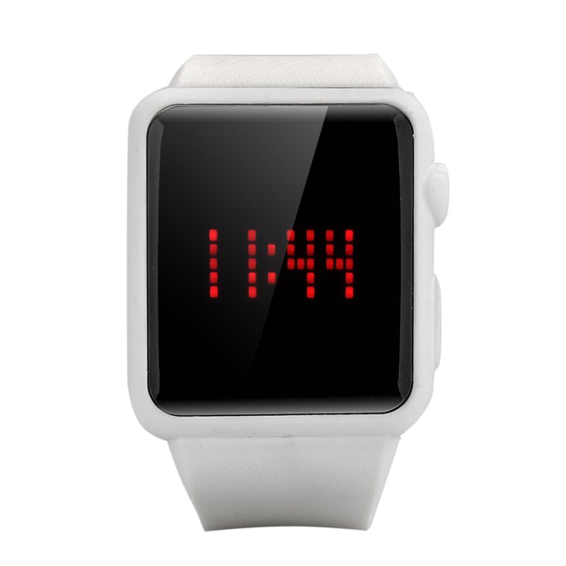 Cool LED Touch Watch (White)