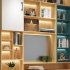 LED Under Cabinet Light Ultra Thin Super Bright Motion Sensor Closet Lights For Wardrobe Cabinet Cupboard  6 x 9mm  30CM white light