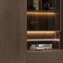 LED Under Cabinet Light Ultra Thin Super Bright Motion Sensor Closet Lights For Wardrobe Cabinet Cupboard  6 x 9mm  50CM neutral light
