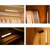 LED Under Cabinet Light Closets PIR Motion Sensor Lamp  USB Rechargeable for Wardrobe Room White light   warm light