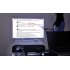 LED Video projector with 2 HDMI Ports  Interactive whiteboard function  3D projection and much more   Turn your living room into your own home cinema