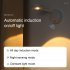 LED Wall Lamp 3 Color Modes Infinite Dimming Easy Installation Wall Mount Lighting Fixture For Bedroom Hotel black