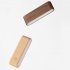 LED Wall Sconce 3W Cordless Wall Mount Light For Reading Rechargeable Battery Operated USB C Port Dimmable Cordless Light Bedroom Bedside Lamp Black Walnut