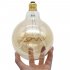 LED Warm Yellow Light Edison Bulb E27 Round Love Letter Lamp Home Decoration