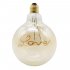 LED Warm Yellow Light Edison Bulb E27 Round Love Letter Lamp Home Decoration