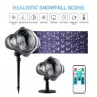 LED Waterproof Snowfall Effect Light Projecto