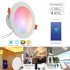 LED Wifi Smart Downlight 85  265V 12W Work with Alexa Google Home Voice Control