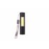 LED XPE  COB Mini USB Rechargeable Flashlight with Hanging Rope Gray Model 1463 COB