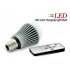 LED color changing light bulb with remote for use in any standard incandescent socket   The newest offering in our famous series of color changing LED lights   