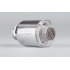 LED faucet head with color changing temperature detection which changes the color of the LED based on how hot or cold the water is
