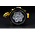 LED flashlight  with 7 LED lights emitting beams bright enough for minor repairs or even your camping site  Portable size  magnetic base for convenience 
