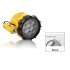 LED flashlight  with 7 LED lights emitting beams bright enough for minor repairs or even your camping site  Portable size  magnetic base for convenience 