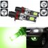 LED headlight front fog lamp 9 30 V 3000LM car modified green lime light bulb  P13W